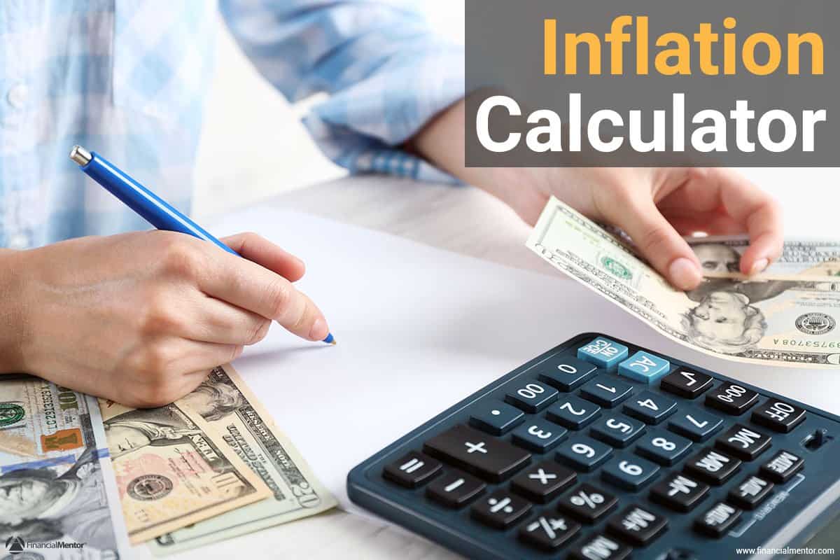 Calculation master. Inflation calculator. Value of money. Inflation money photo.